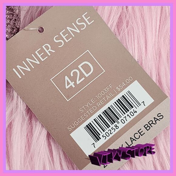 NWT 💕 Prima Valentina 2 Pack Everyday Comfort Bras 42D Support & Style #7100 💕 - Picture 8 of 9